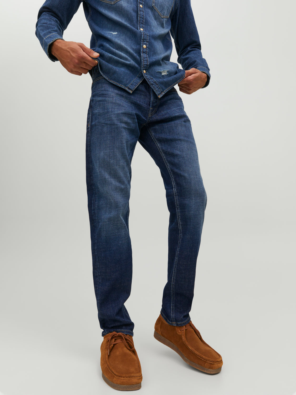 JJIMIKE Jeans - Blue Denim